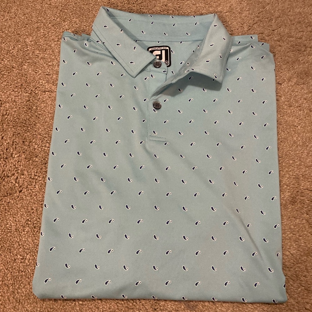 FootJoy Men’s Blue Polo Shirt